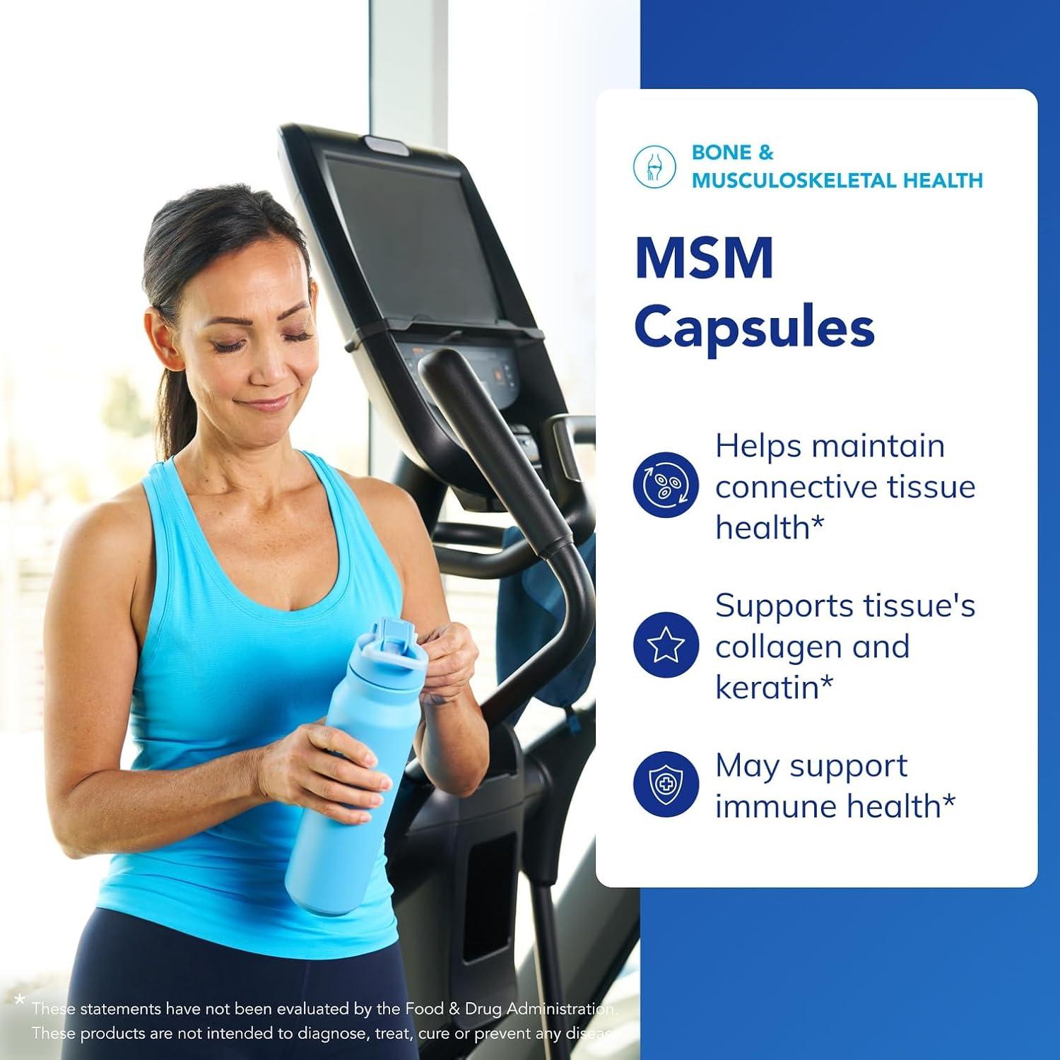 image:imagePure Encapsulations MSM Capsules Sulfur Supplement to Support Joints Immune System Connective Tissue and Respiratory Health 360 Capsules250 Count Pack of 1