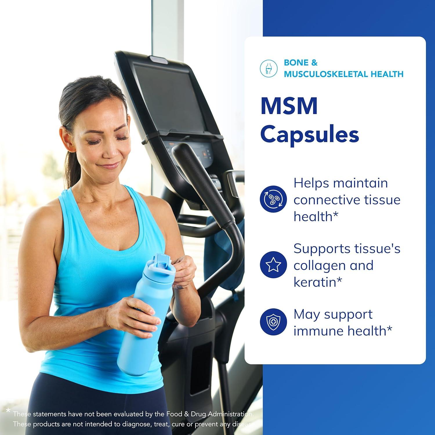 image:imagePure Encapsulations MSM Capsules Sulfur Supplement to Support Joints Immune System Connective Tissue and Respiratory Health 360 Capsules360 Count Pack of 1