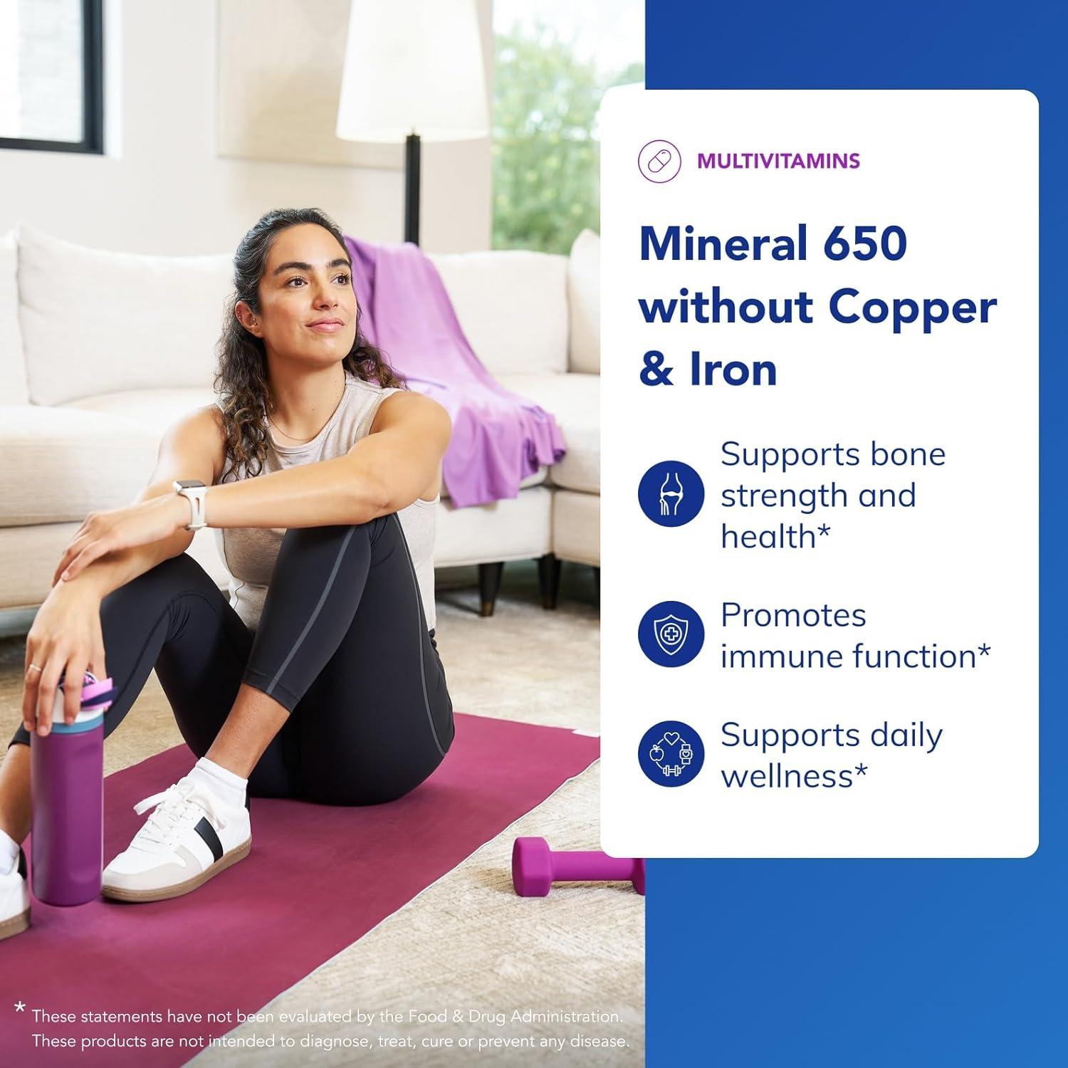 image:imagePure Encapsulations Mineral 650 Without Copper amp Iron Hypoallergenic Combination of Balanced ChelatedMinerals 180 Capsules