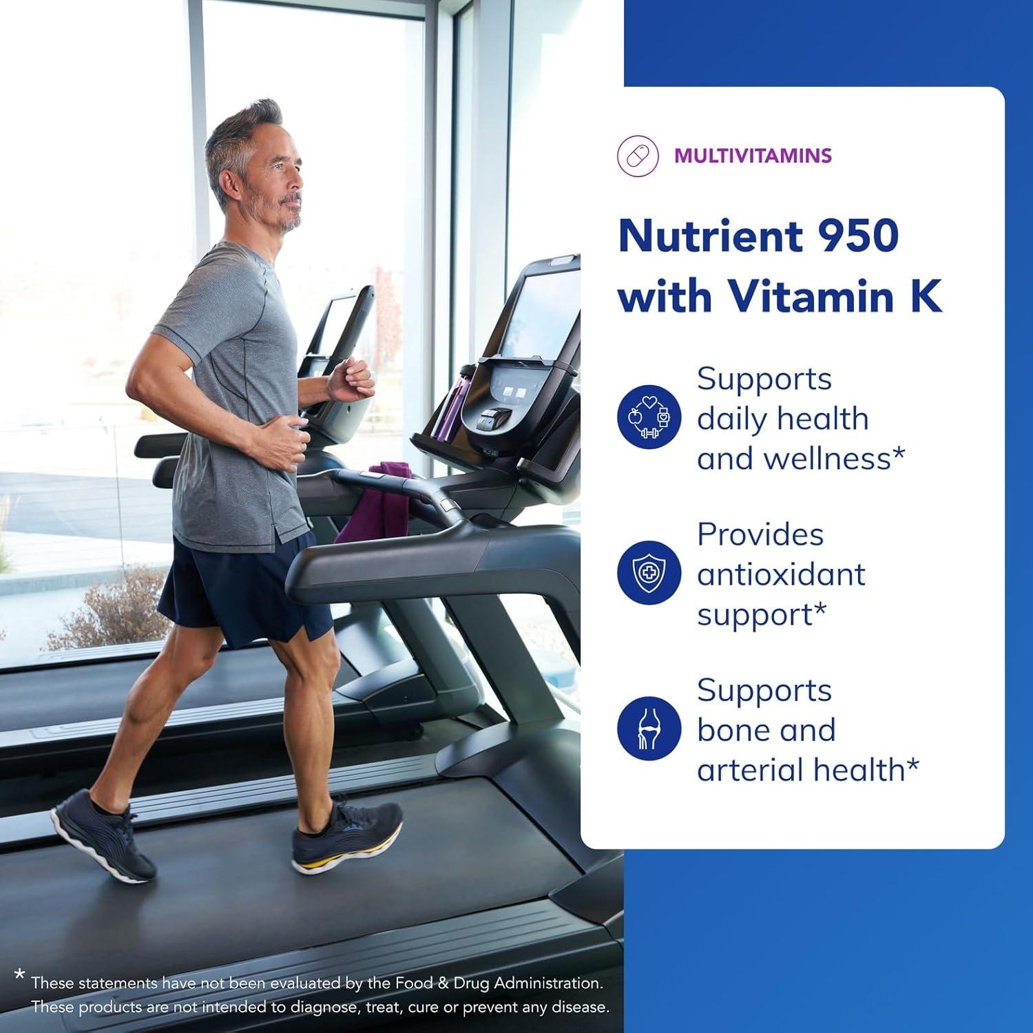 image:imagePure Encapsulations Nutrient 950 with Vitamin K 180s Multivitamin amp Mineral Supplement Bone amp Arterial Support Optimal Absorption Gluten Free amp NonGMO 180 Capsules