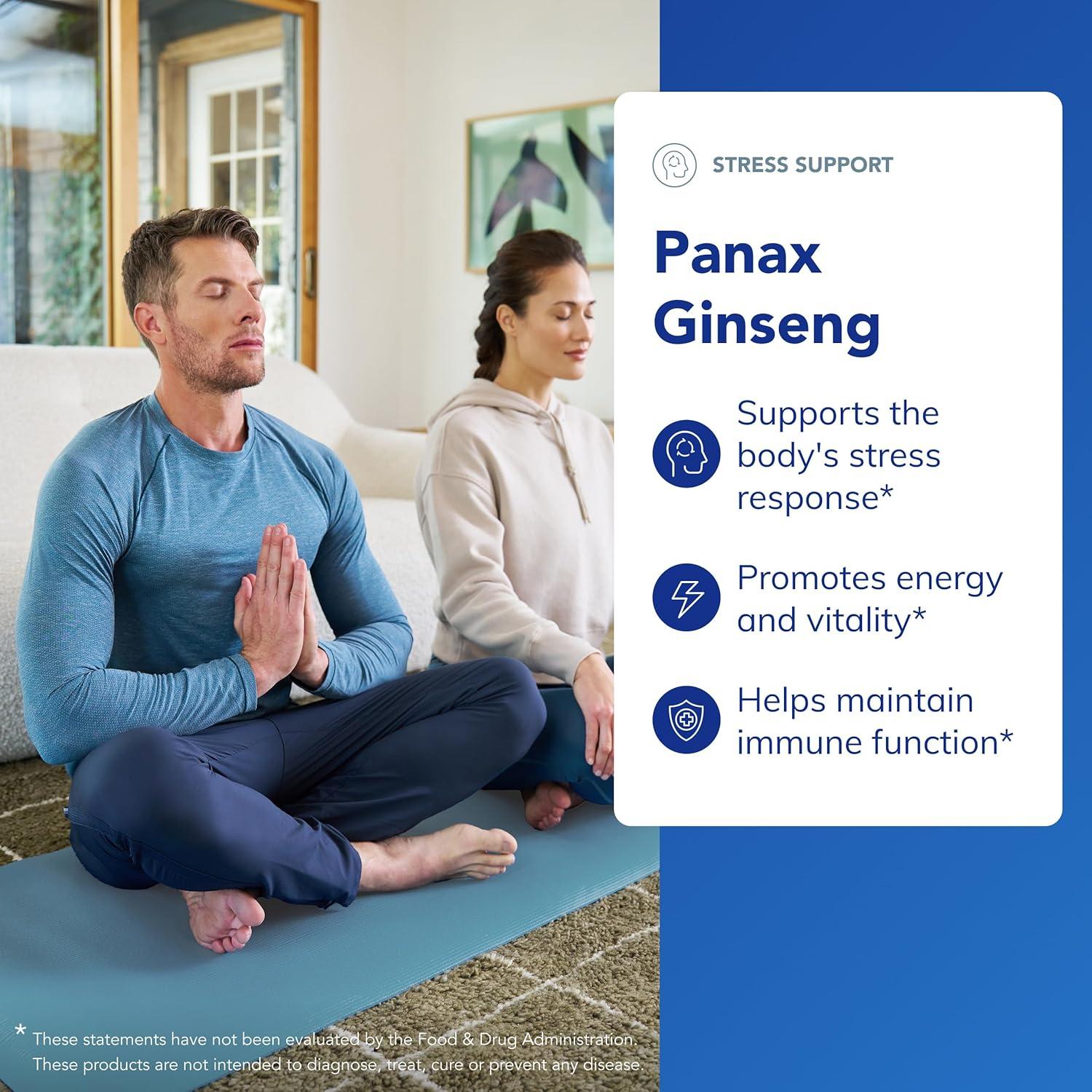 image:imagePure Encapsulations Panax Ginseng Hypoallergenic Supplement Helps the Body Adapt to Occasional Physical Stress 120 Capsules