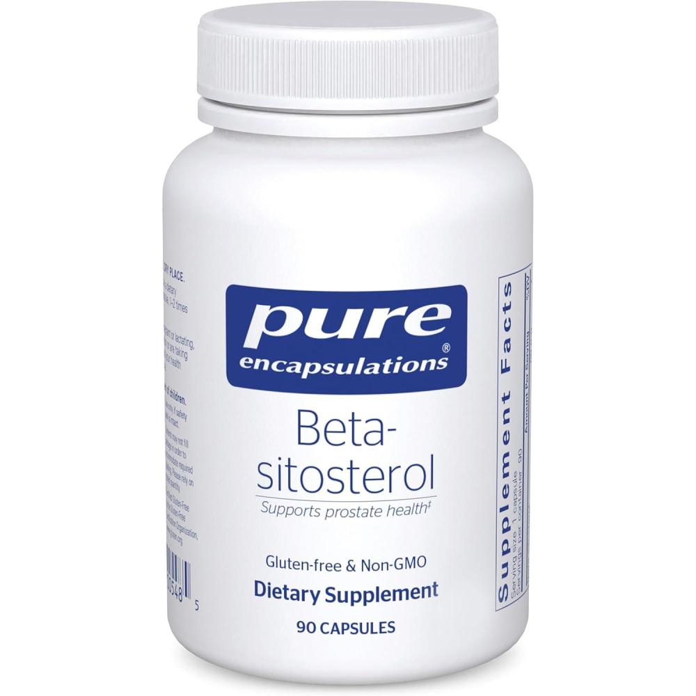 image:imagePure Encapsulations BetaSitosterol Supplement for Urinary Flow and Health 270 Capsules90 Count Pack of 1