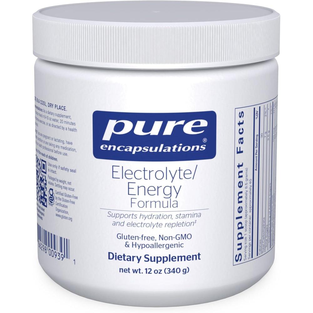 image:imagePure Encapsulations ElectrolyteEnergy Formula 340 grams