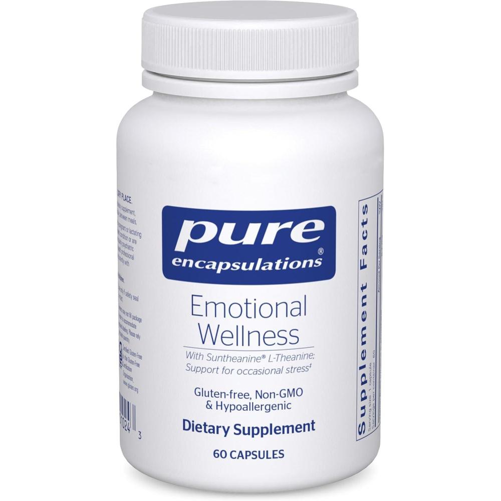 image:imagePure Encapsulations Emotional Wellness Support for Occasional Stress 60 Capsules60 Count Pack of 1