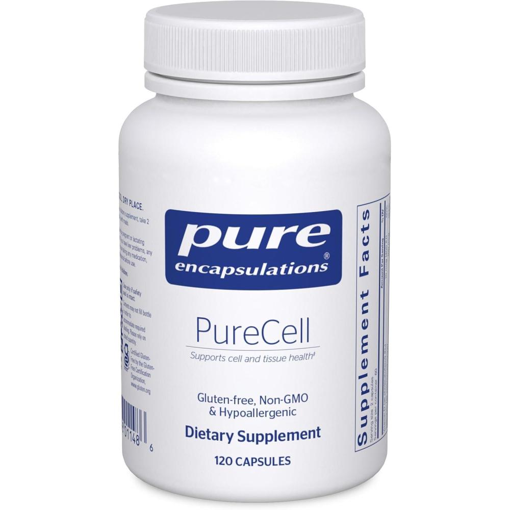 image:imagePure Encapsulations PureCell Advanced Antioxidant and Adaptogen Cellular Health Formula 120 Capsules