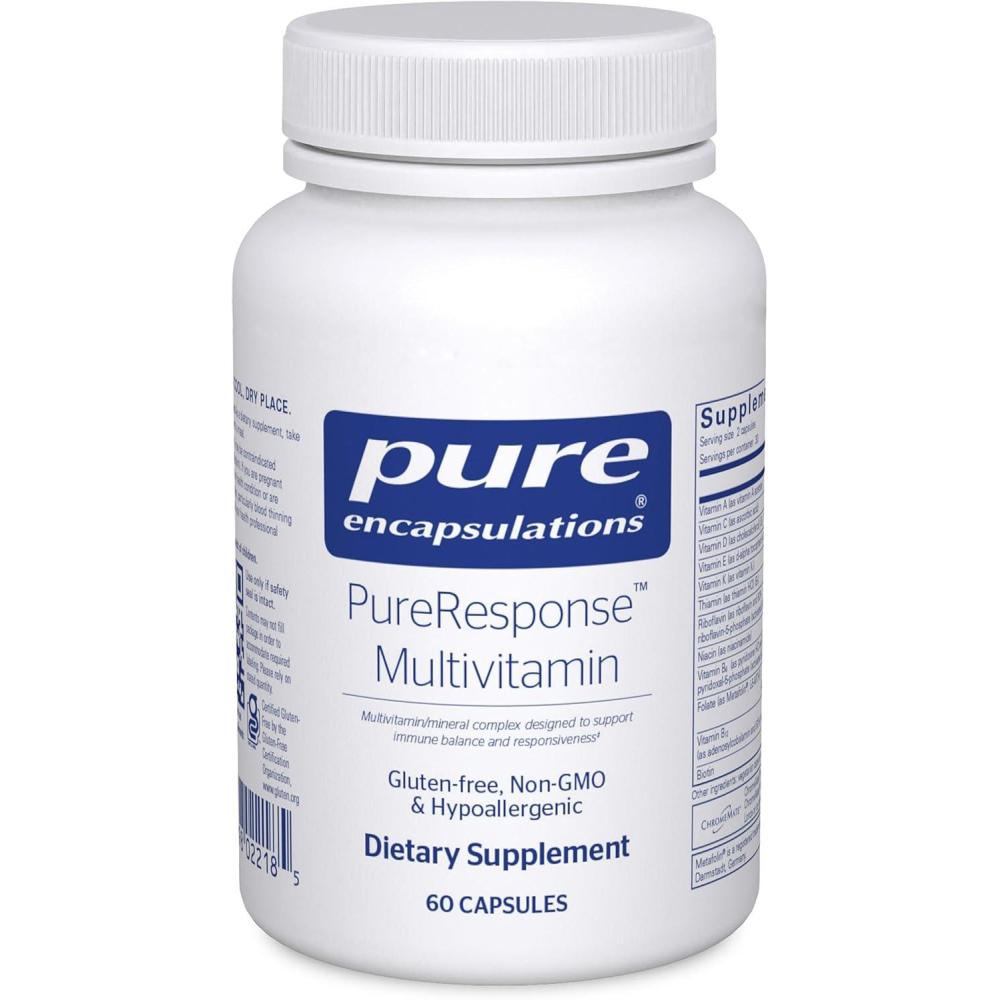 image:imagePure Encapsulations PureResponse Multivitamin Support for Immune Balance and Responsiveness 60 Capsules