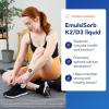 Pure Encapsulations EmulsiSorb K2/D3 Liquid | Enhanced-Absorption Emulsified Vitamin K2 and Vitamin D3 for Vascular Health Support | 0.7 Fl Oz