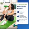 Pure Encapsulations L-Glutamine Powder – Supplement for Immune and Digestive Support, Gut Health and Lining, Metabolism, and Muscle Support* – with Pure Free-Form L-Glutamine – 8 Ounces