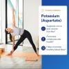Pure Encapsulations Potassium (Aspartate) | Hypoallergenic Supplement to Support Nerves, Muscles, Blood Flow, and Cardiovascular Health | 90 Capsules(Standard Packaging)