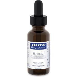 Pure Encapsulations B12 Liquid | 1,000 mcg Vitamin B12 (Methylcobalamin) Supplement to Support Nerves, Immune Health, Energy, and Cognitive Function* | 1 fl. oz.(1 Fl Oz (Pack of 1))