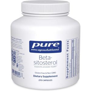 Pure Encapsulations Beta-Sitosterol | Supplement for Urinary Flow and Health* | 270 Capsules(270 Count (Pack of 1))