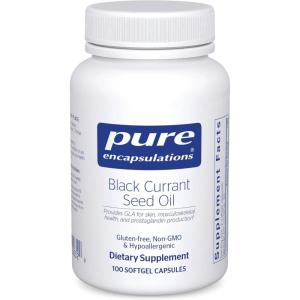 Pure Encapsulations Black Currant Seed Oil | Hypoallergenic Dietary Supplement | 100 Softgel Capsules(100 Count (Pack of 1))