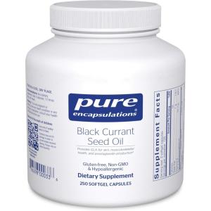 Pure Encapsulations Black Currant Seed Oil | Hypoallergenic Dietary Supplement | 100 Softgel Capsules(250 Count (Pack of 1))