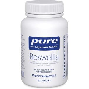 Pure Encapsulations Boswellia Supplement – for Joint Health, GI & Connective Tissue – Supports Healthy Joints & Digestive Health* – Non-GMO & Vegan – 120 Capsules(60 Count (Pack of 1))