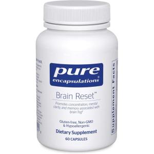 Pure Encapsulations Brain Reset | Supports Concentration, Clarity, and Memory Associated with Brain Fog | 60 Capsules*