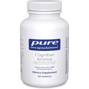 Pure Encapsulations Cognitive Aminos | Hypoallergenic Supplement for Cognitive Function Support | 120 Capsules
