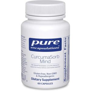Pure Encapsulations CurcumaSorb Mind | Supplement to Support Memory, Sharpness, and Cognitive Function* | 60 Capsules