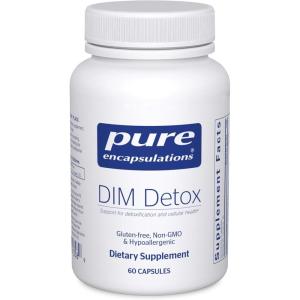 Pure Encapsulations DIM Detox | Supplement Support for Detoxification and Cellular Health* | 60 Capsules