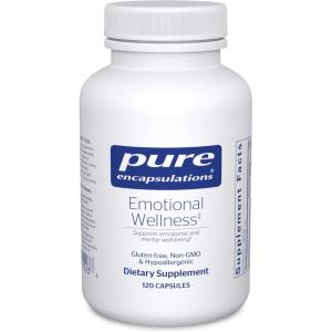 Pure Encapsulations Emotional Wellness | Support for Occasional Stress* | 60 Capsules(120 Count (Pack of 1))