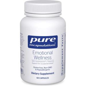 Pure Encapsulations Emotional Wellness | Support for Occasional Stress* | 60 Capsules(60 Count (Pack of 1))