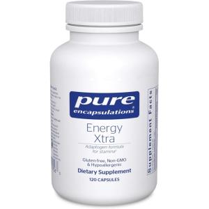Pure Encapsulations Energy Xtra | Adaptogen Formula for Stamina* | 120 Capsules(120 Count (Pack of 1))