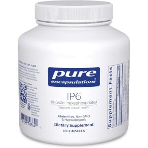Pure Encapsulations IP6 (Inositol Hexaphosphate) | Hypoallergenic Antioxidant Support for Breast, Colon and Liver Cell Health | 180 Capsules(180 Count (Pack of 1))
