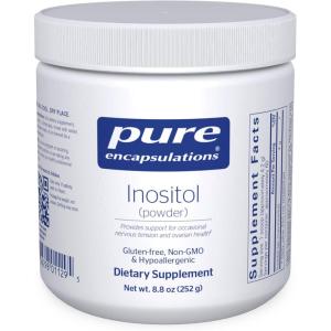 Pure Encapsulations Inositol (Powder) – Supplement to Support Energy, Nervous System & Ovarian Function* – with Myo-Inositol – 8.8 Ounces