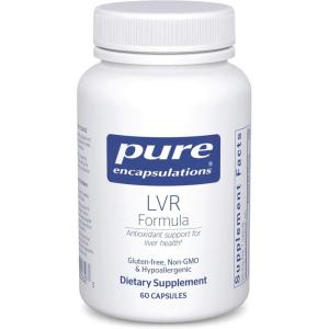Pure Encapsulations LVR Formula | Hypoallergenic Supplement with Antioxidant Support for Liver Cell Health | 60 Capsules(60 Count (Pack of 1))