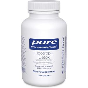 Pure Encapsulations Lipotropic Detox | Hypoallergenic Supplement Supports Liver Function and Detoxification | 120 Capsules