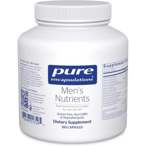 Pure Encapsulations Men’s Nutrients – Multivitamin Mineral Supplement to Support Energy, Endurance & Stamina in Men Over 40* – with Vitamin D, Vitamin C & Trace Minerals – 180 Capsules(180 Count (Pack of 1))