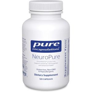 Pure Encapsulations NeuroPure | Hypoallergenic Supplement with Enhanced Support for Calmness and Stress Relief | 120 Capsules(120 Count (Pack of 1))