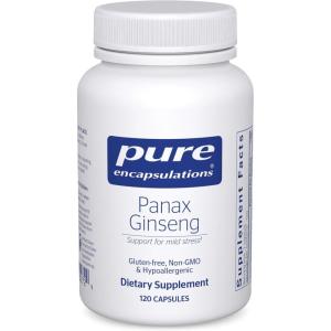Pure Encapsulations Panax Ginseng | Hypoallergenic Supplement Helps the Body Adapt to Occasional Physical Stress* | 120 Capsules