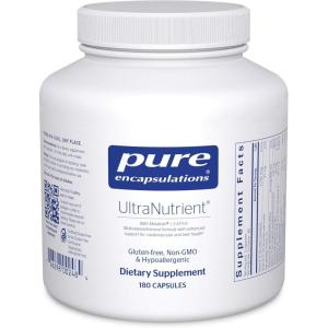 Pure Encapsulations UltraNutrient – Minerals & Multivitamins – Supports Liver & Heart Health* – Supplement for Antioxidants – with Vitamin C, CoQ10 & More – Gluten Free – 360 Capsules(180 Count (Pack of 1))