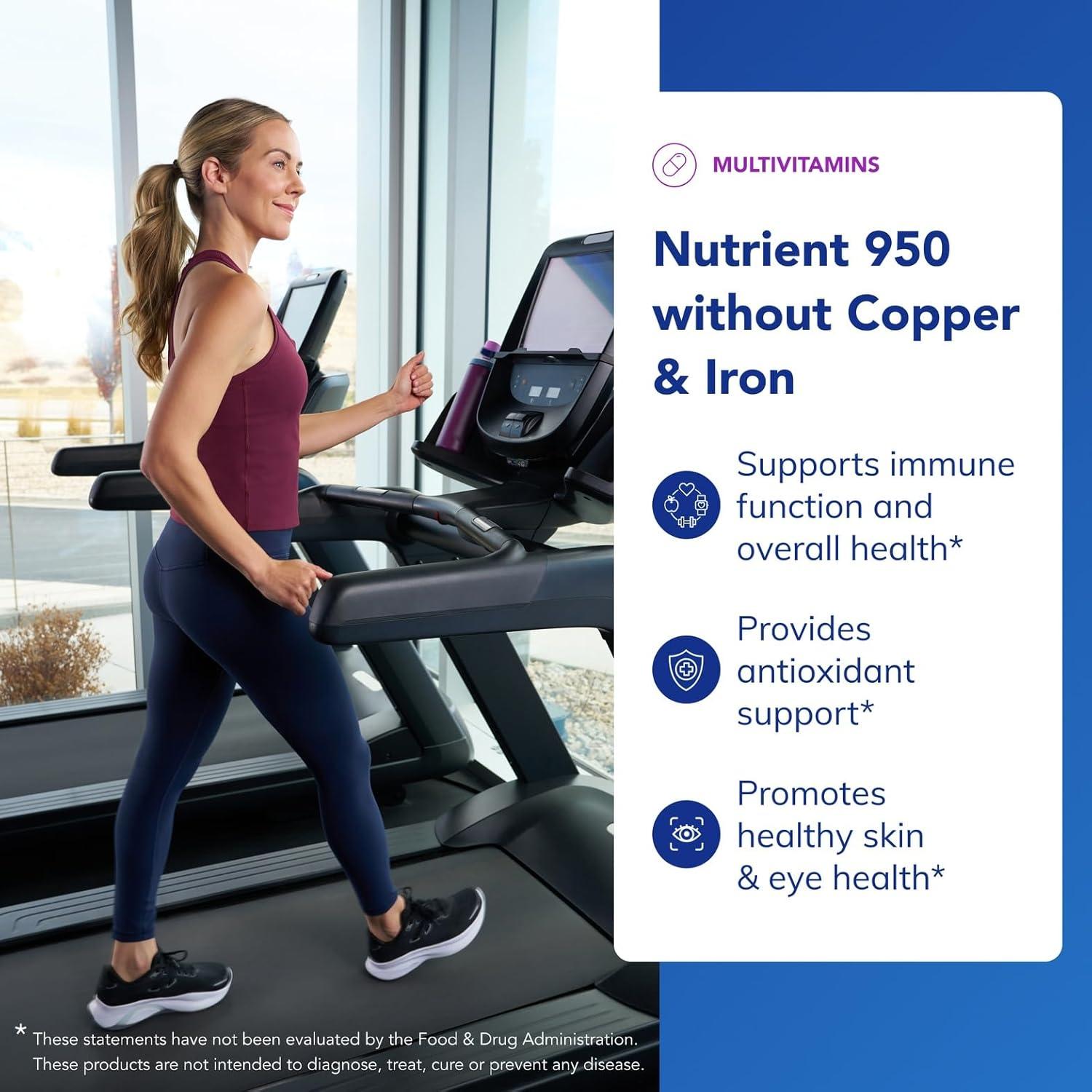 image:imagePure Encapsulations Nutrient 950 A Without Copper amp Iron Hypoallergenic MultiVitaminMineral Formula for Optimal Health 180 Capsules