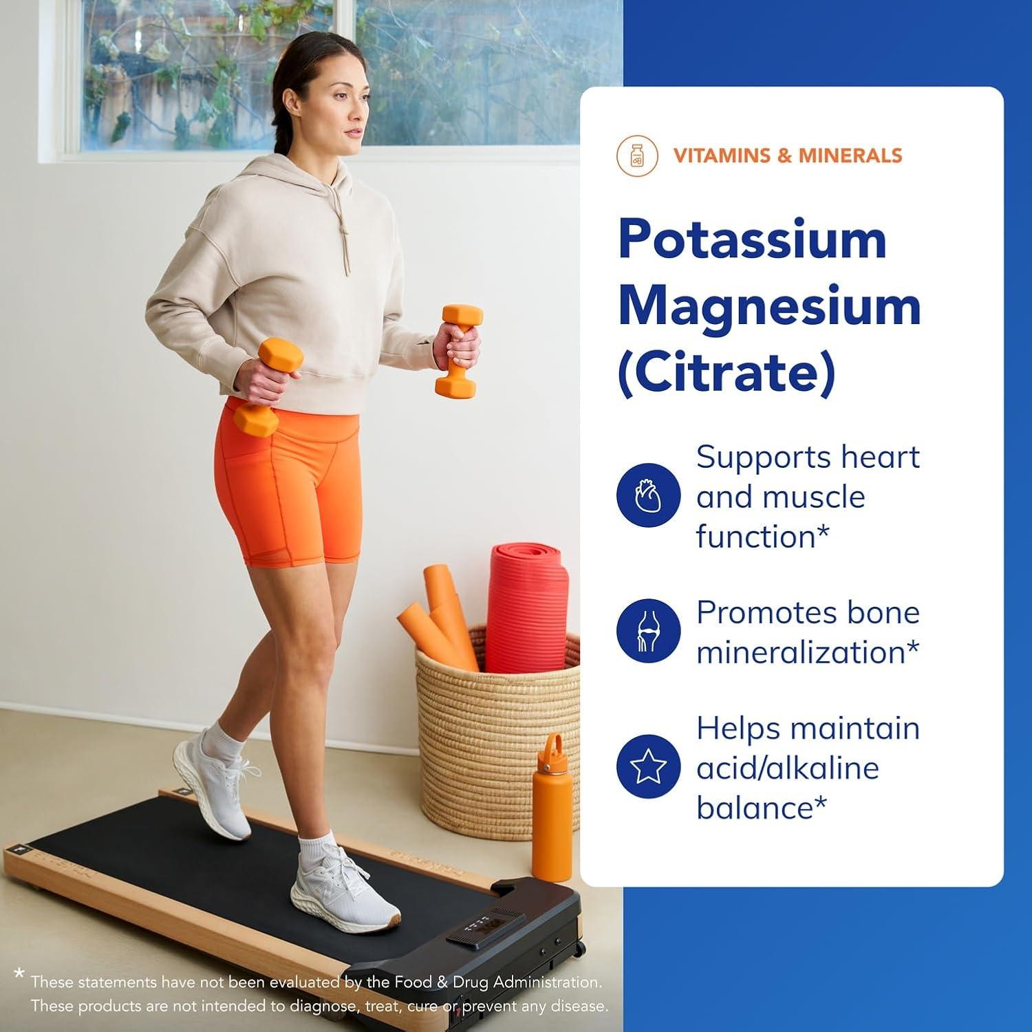 image:imagePure Encapsulations Potassium Magnesium Citrate for Heart Health amp Bone Mineralization Optimal Absorption Gluten Free amp NonGMO 180 Capsules