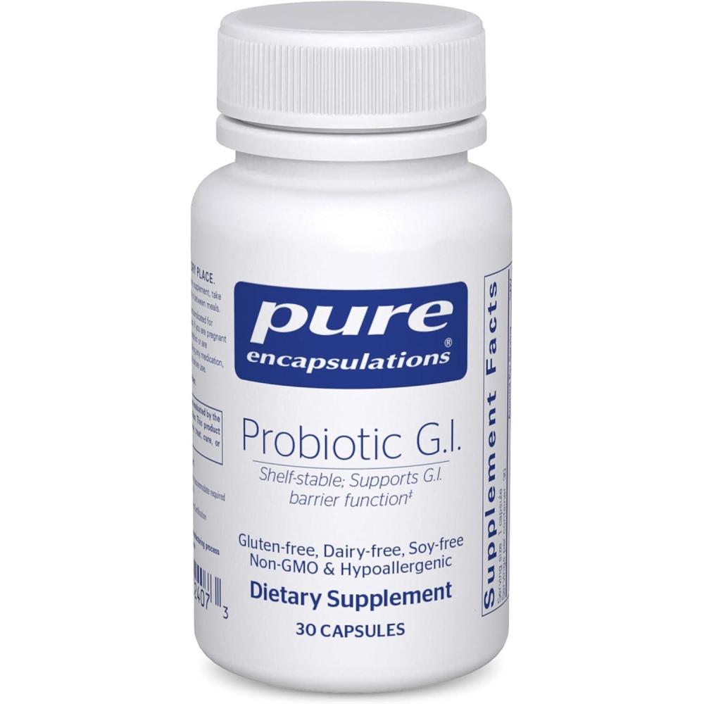 image:imagePure Encapsulations Probiotic GI Shelf Stable Probiotic for Intestinal Health amp Gastrointestinal Support with Lactobacillus amp Bifidobacterium 30 Capsules30 Count Pack of 1