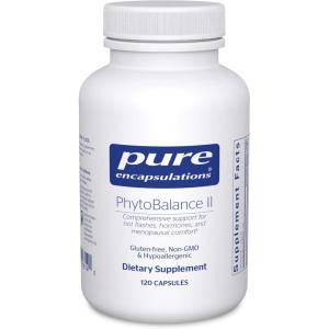 Pure Encapsulations PhytoBalance II | Supports Healthy Estrogen and Progesterone Activity & Reduces Hot Flashes | 120 Capsules