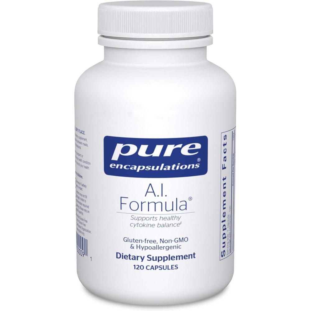 image:imagePure Encapsulations AI Formula Hypoallergenic Dietary Supplement to Promote Healthy Immune Response 120 Capsules