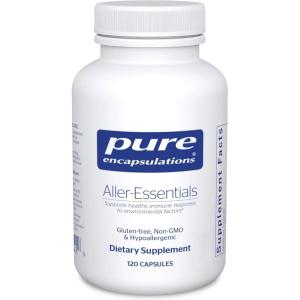 Pure Encapsulations Aller-Essentials | Hypoallergenic Dietary Supplement for Healthy Immune Response and Nasal Function | 60 Capsules(120 Count (Pack of 1))