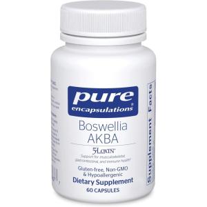 Pure Encapsulations Boswellia AKBA – Supports Joint Health, Colon, Immune System, Gastrointestinal Tract & Cell Health* – with 5-LOXIN Boswellia Extract – Vegan & Non-GMO – 120 Capsules(60 Count (Pack of 1))
