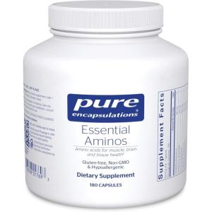 Pure Encapsulations Essential Amino Acids – Muscle Recovery Support & Health* – with Leucine, Threonine & Tryptophan – 180 Capsules(Standard Packaging)
