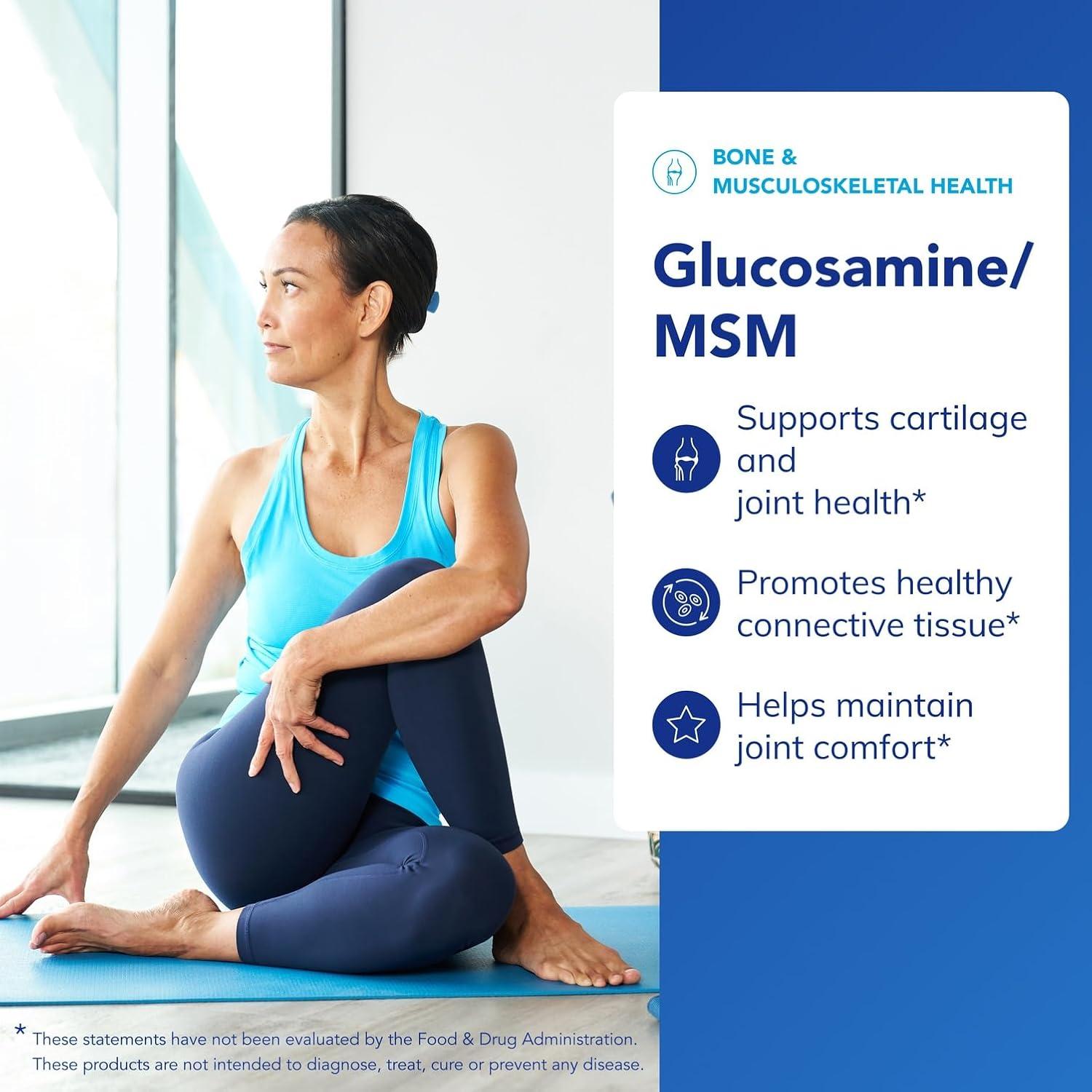 image:imagePure Encapsulations Glucosamine MSM Supplement for Joint Support Mobility Comfort Cartilage Health and Connective Tissue 360 Capsules180 Count Pack of 1