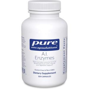 Pure Encapsulations A.I. Enzymes | Balanced Plant Enzyme Formula for Joint, Muscle and Digestive Support | 120 Capsules