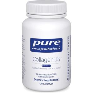 Pure Encapsulations Collagen JS – Skin & Joint Health* – 1,000 mg Hydrolyzed Biocell Collagen – Gluten Free & Non-GMO – 120 Capsules(120 Count (Pack of 1))