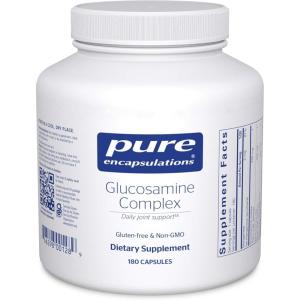 Pure Encapsulations Glucosamine Complex | Dietary Supplement Cartilage Support with Manganese | 180 Capsules(180 Count (Pack of 1))