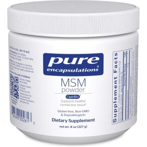 Pure Encapsulations MSM Powder | Hypoallergenic Supplement Supports Joint, Immune, and Respiratory Health | 8 Ounces