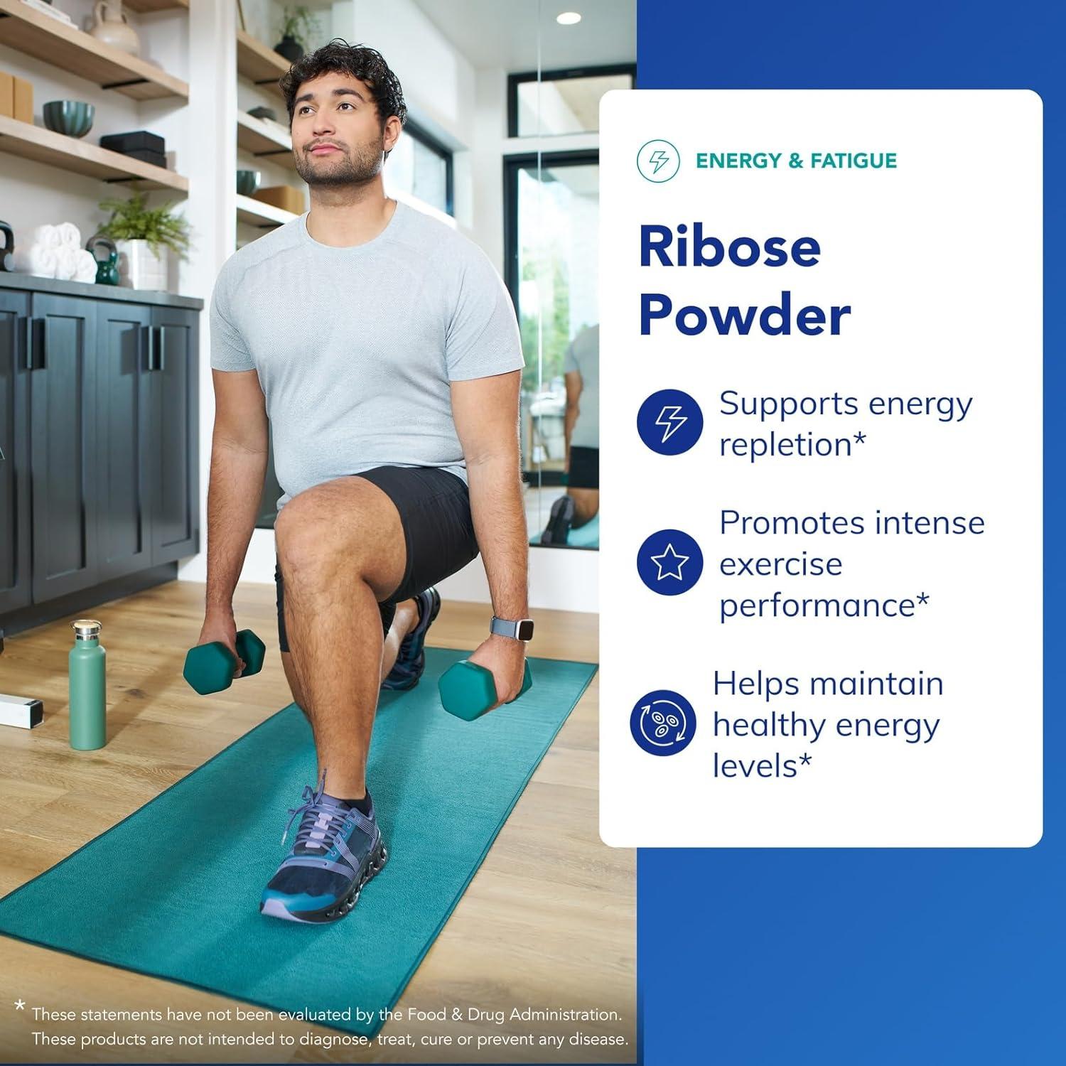 image:imagePure Encapsulations Ribose Hypoallergenic Supplement with Rapid Energy Repletion for Intense Exercise 88 Ounces