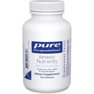 Pure Encapsulations Athletic Nutrients | Multivitamin/Mineral Complex for Exercise Performance and Training* | 180 Capsules(120 Count (Pack of 1))