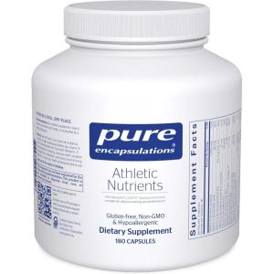 Pure Encapsulations Athletic Nutrients | Multivitamin/Mineral Complex for Exercise Performance and Training* | 180 Capsules(180 Count (Pack of 1))