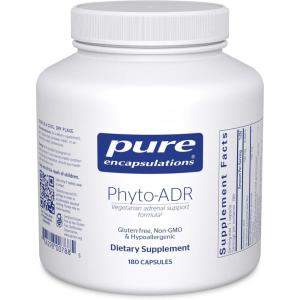 Pure Encapsulations Phyto-ADR | Vegetarian Adrenal Support Formula* | 60 Capsules(180 Count (Pack of 1))
